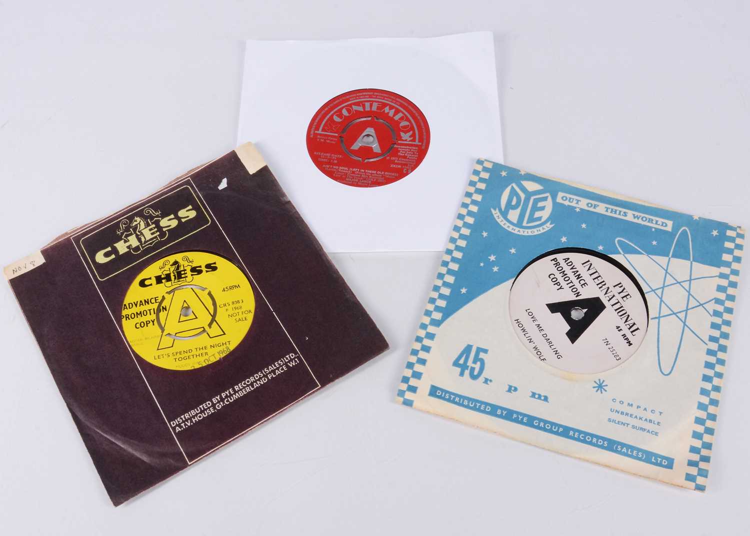 Lot 24 - Soul and Blues Demo / Promo 7" Singles