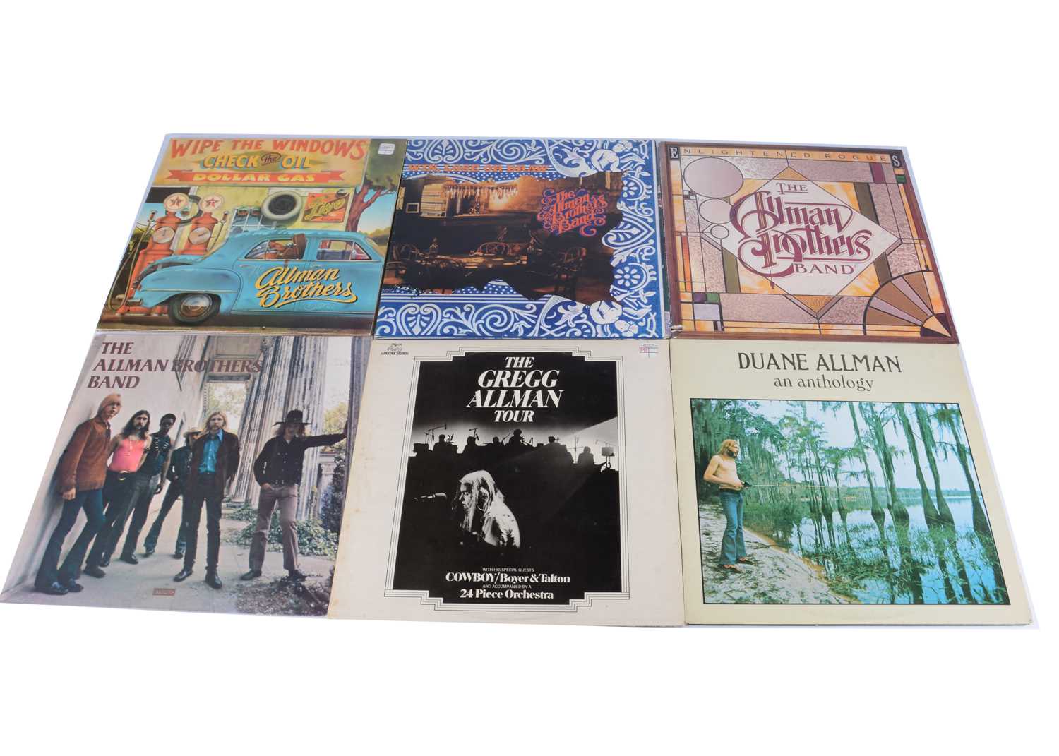 Lot 36 - Allman Brothers LPs