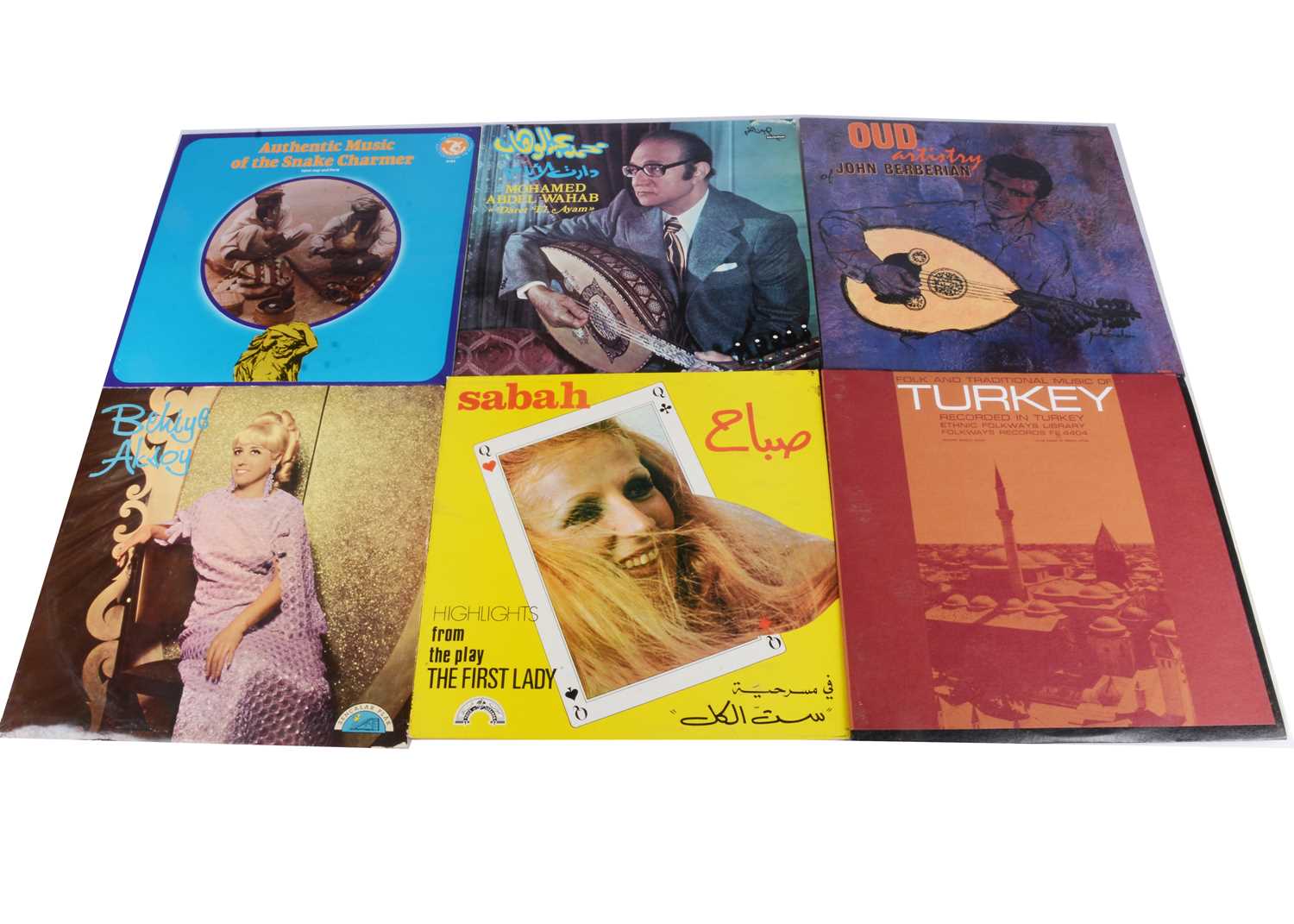 Lot 51 - Greek / Turkey / Arabian Music LPs