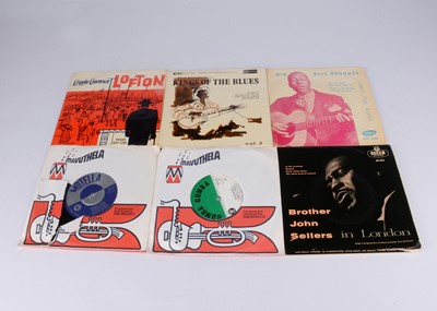 Lot 111 - Blues and Jazz 7" Singles / EPs