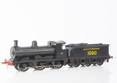 Lot 1028 - A Gauge 1 spirit-fired Live Steam Southern Railway 0-6-0 Locomotive and Tender by unknown maker