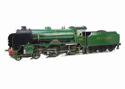 Lot 1029 - A 3½" Gauge coal-fired Live Steam Southern Railway 'Schools' Class 4-4-0 Locomotive and Tender