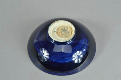 Lot 5 - An early Moorcroft pottery footed bowl