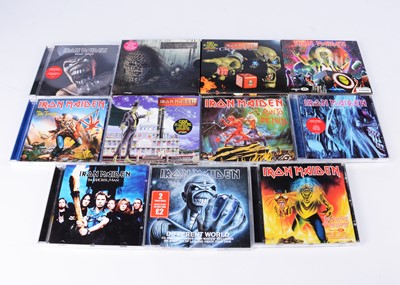 Lot 236 - Iron Maiden CD Singles