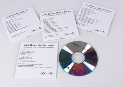 Lot 313 - Jack Bruce Promo CDs