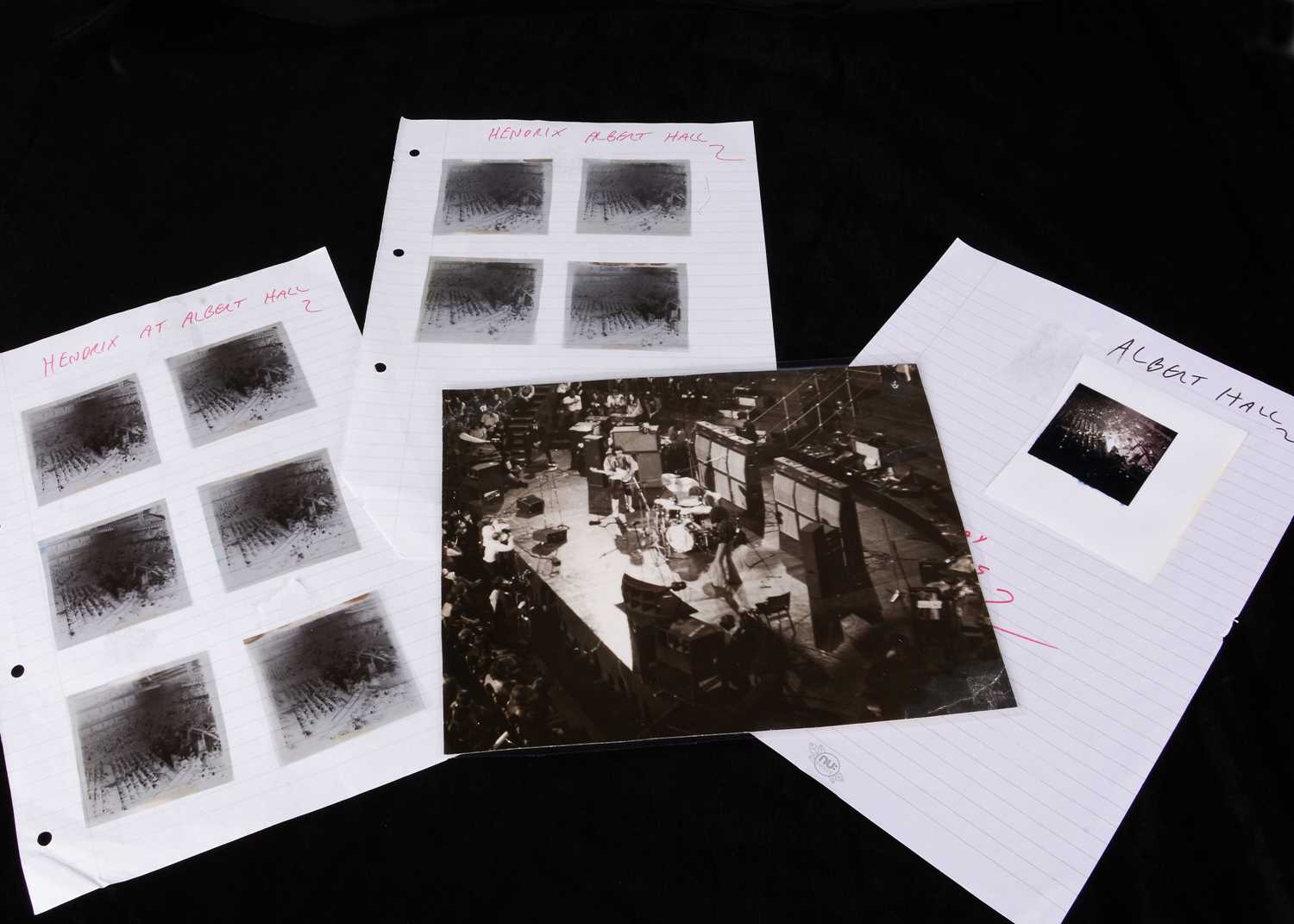 Lot 333 - Jimi Hendrix / Albert Hall Live Photos