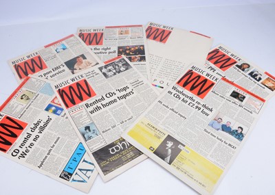 Lot 345 - Music Week Magazines 1979 -1981