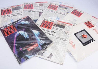 Lot 346 - Music Week Magazines 1979 -1981