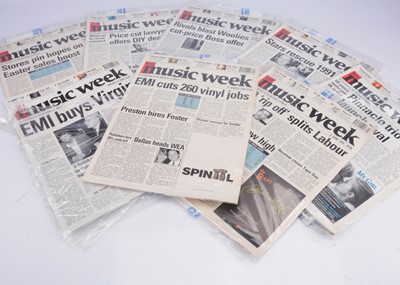 Lot 347 - Music Week Magazines 1979 -1981