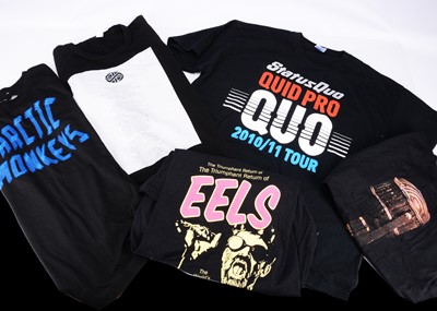 Lot 357 - Rock Band Tour T Shirts