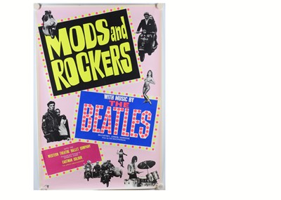 Lot 360 - Mods and Rockers / 6.5 Special / Beatles posters