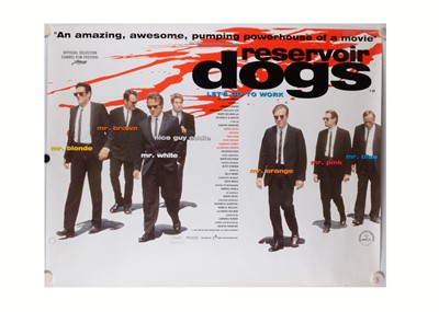 Lot 367 - Reservoir Dogs (1982) UK Quad Poster