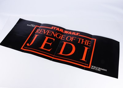 Lot 380 - Star Wars / Revenge of the Jedi Advertising Poster