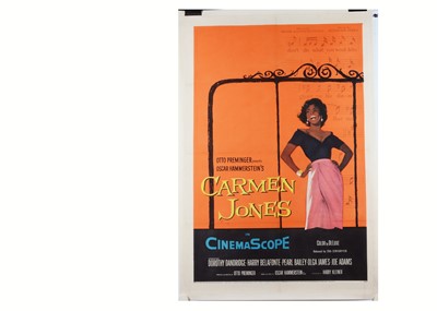 Lot 383 - Carmen Jones (1954) US One Sheet Poster