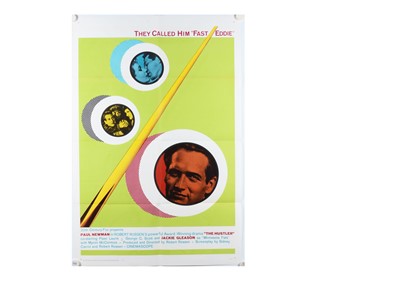 Lot 386 - The Hustler (R-1964) One Sheet Poster