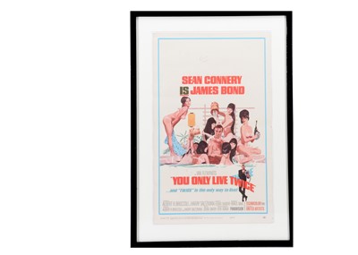 Lot 389 - James Bond / You Only Live Twice (1967) US Window Card poster
