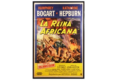 Lot 392 - African Queen One Sheet Film Poster