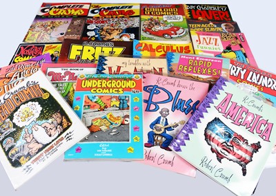 Lot 405 - R (Robert) Crumb / Hunt Emerson Comic Books