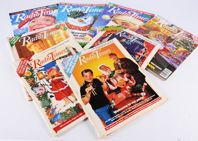 Lot 410 - Christmas Radio Times Magazines
