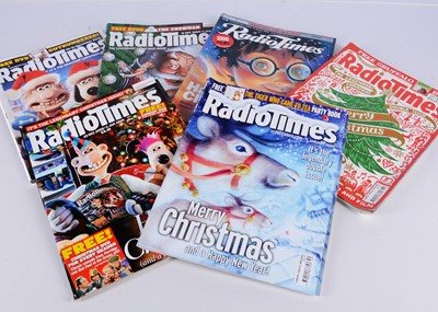 Lot 411 - Christmas Radio Times Magazines