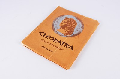 Lot 427 - Cleopatra Gala Premiere Programme