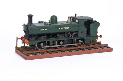 Lot 1073 - A 2½" (Gauge 3) two-rail electric GWR 20xx class 'Pannier' 0-6-0 Tank Locomotive