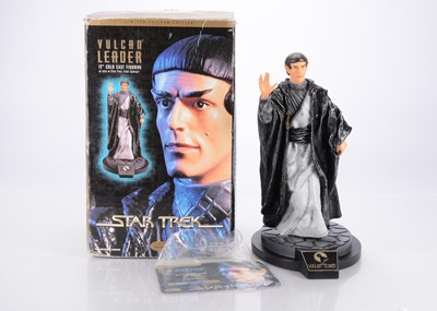 Lot 454 - Star Trek / Vulcan Leader Playmates Figure