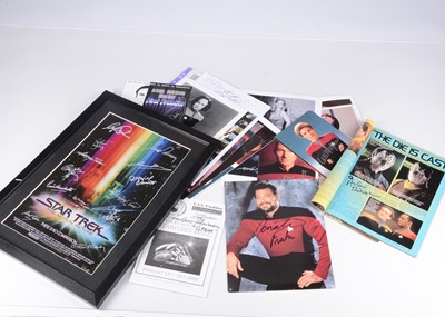 Lot 455 - Star Trek / Signatures