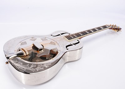 Lot 464 - Tanglewood Chrome Guitar