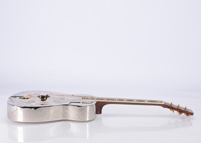 Lot 464 - Tanglewood Chrome Guitar