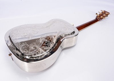 Lot 464 - Tanglewood Chrome Guitar