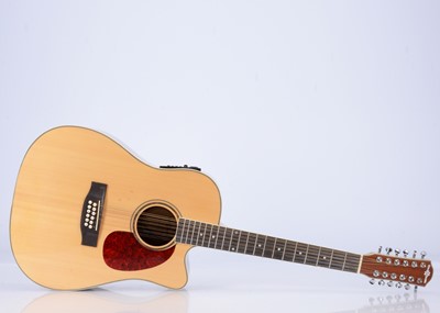 Lot 467 - 12 String Semi-Acoustic Guitar
