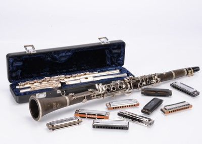 Lot 476 - Flute / Clarinet / Harmonicas