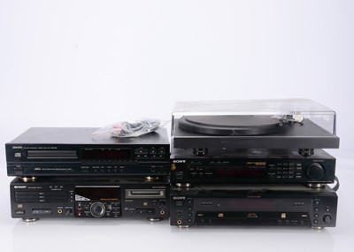 Lot 493 - Sony / Denon / Sharp / Pro-Ject Separates