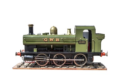 Lot 1083 - A 7¼" Gauge coal-fired Great Western Railway 0-6-0 Pannier Tank Locomotive