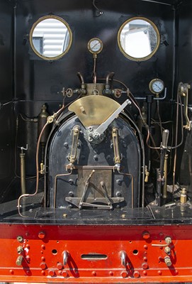 Lot 1084 - A 7¼" Gauge coal-fired 'Quarry Hunslet' 0-4-0 Locomotive and ride-on Tender 'MAJ-JE-MOS'