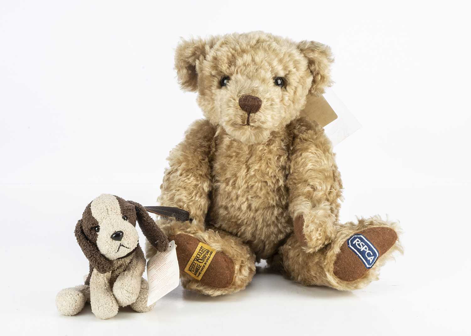 Lot 47 - A Merrythought Bruno The Official RSPCA Collectors Teddy Bear
