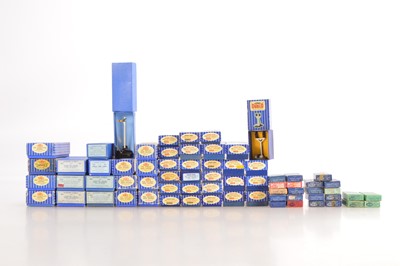 Lot 69 - Large collection of Hornby-Dublo 00 Gauge electrically Operated Semaphore and Coloured Light Signals and various switches (Signals 43, switches 20+)