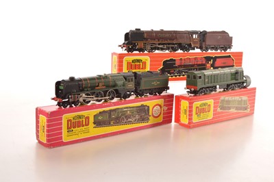 Lot 100 - Hornby-Dublo 00 Gauge 2-Rail Steam and Diesel Locomotives (3)