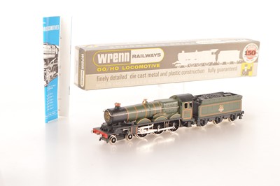 Lot 111 - Limited Edition Wrenn boxed 00 Gauge W2400 BR green Castle Class 7007 'Great Western' Locomotive and Tender