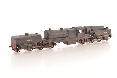 Lot 123 - K's 00 Gauge kitbuilt BR weathered black 2-6-6-2 Beyer Garratt Locomotive