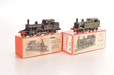 Lot 131 - K's and Wills Finecast 00 Gauge kitbuilt BR and SR Tank Engines (2)