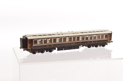 Lot 151 - A Scratchbuilt EM Gauge LNWR 12-wheel First Class Dining Saloon No 532