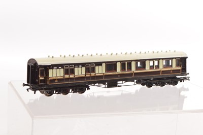 Lot 152 - A Scratchbuilt 00 Gauge LNWR/WCJS 12-wheel Third Class Dining Saloon No 369