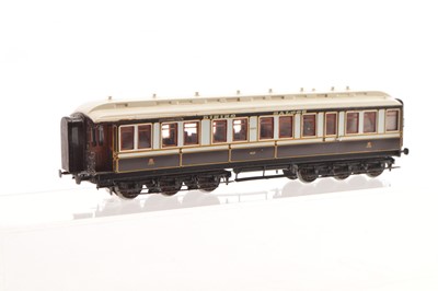 Lot 157 - A Scratchbuilt 00 Gauge WCJS 12-wheel short Clerestory Dining Saloon No 486