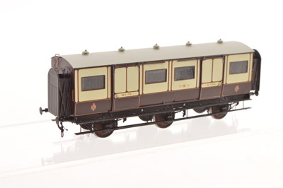 Lot 158 - A Scratchbuilt 00 Gauge WCJS 6-wheel Luggage van No 435