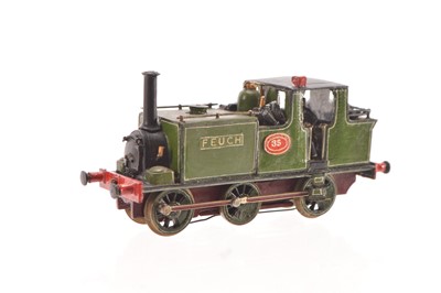 Lot 215 - Scratchbuilt 00 Gauge Highland Railway green R Class 0-6-0 No 95 'Feuch' Tank Locomotive
