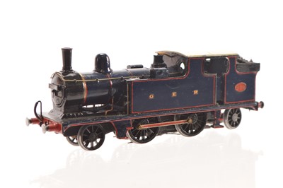 Lot 217 - Kit/Scratchbuilt 00 Gauge GER Great Eastern Railway lined blue with white cab roof Holden M15 Class 2-4-2T No 650