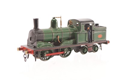 Lot 219 - Kit/scratchbuilt 00 Gauge NER BTP North Eastern Railway lined green Class G6 0-4-4 Tank No 955