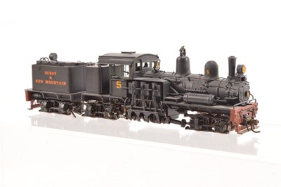 Lot 223 - Nakimira for The Train Shop San Jose Ouray & Red Mountain black No 5 HOn3 Shay